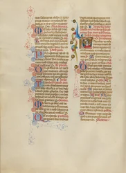 Iniziale L: Santa Cecilia