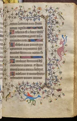 Ore di Carlo il Nobile, re di Navarra (1361-1425): fol. 107r, Testo