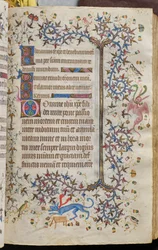 Ore di Carlo il Nobile, re di Navarra (1361-1425): fol. 129r, Testo