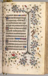Ore di Carlo il Nobile, Re di Navarra 1361-1425: fol. 188r, Testo, c. 1405