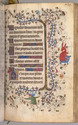 Ore di Carlo il Nobile, Re di Navarra 1361-1425: fol. 209r, Testo, c. 1405