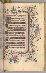 Ore di Carlo il Nobile, Re di Navarra 1361-1425: fol. 230r, Testo, c. 1405
