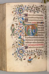 Ore di Carlo il Nobile, Re di Navarra 1361-1425, fol. 270v, San Mattia, c. 1405