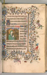 Ore di Carlo il Nobile, re di Navarra, fol. 297r, Santa Elisabetta