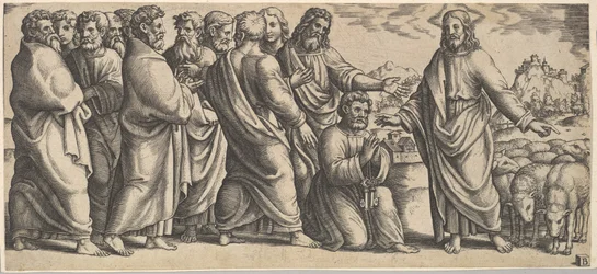 La consegna delle chiavi a Pietro