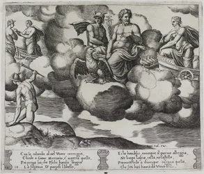 Venere si lamenta con Giove