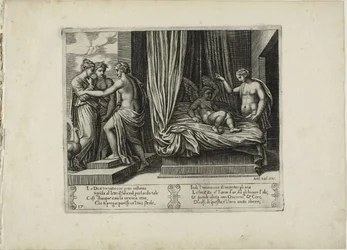 Venere Rimprovera Suo Figlio, dalla Storia di Psiche