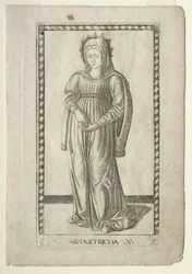 Aritmetica dai Tarocchi, serie C: Arti Liberali, #25, prima del 1467
