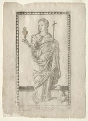 Fede (dalla serie Tarocchi, serie B: Principi Cosmici e Virtù, #40)