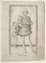 Il Cavaliere (dalla serie Tarocchi, serie E: Condizioni dell