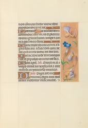 Ore di Isabella la Cattolica, Regina di Spagna: Fol. 108r, c. 1500