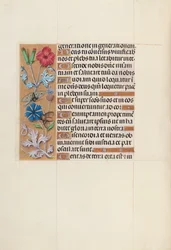 Ore della Regina Isabella la Cattolica, Regina di Spagna: Fol. 128v, c. 1500