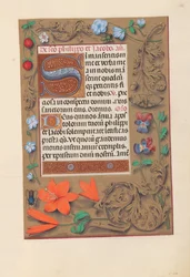 Ore di Isabella la Cattolica, Regina di Spagna: Fol. 176r, c. 1500
