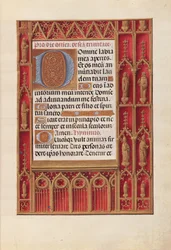 Ore della Regina Isabella la Cattolica, Regina di Spagna: Fol. 18r, c. 1500