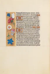 Ore di Isabella la Cattolica, Regina di Spagna: Fol. 225v, c. 1500