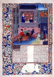 Ruggiero e i suoi compagni attraversano il fiume, dal Capitolo 1, Libro X del 