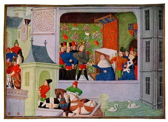 Intervista di Riccardo II e il Duca di Gloucester, XIV secolo XV secolo