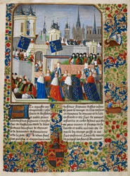 Isabeau di Baviera, illustrazione da 