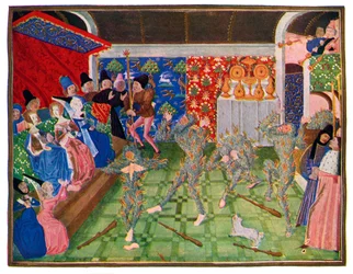 Mascherata alla corte francese