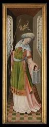 Figura allegorica della Sinagoga, dalla Leggenda di Sant