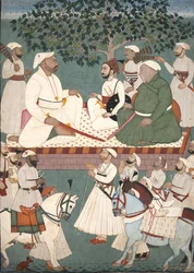 Maharaja Sidh Sen riceve un