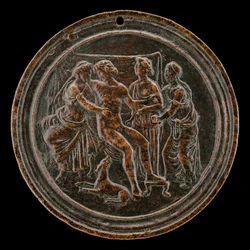 Meleagro e Atalanta, quarto quarto del XV secolo
