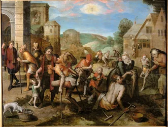 I sette atti di misericordia (dipinto su tavola)
