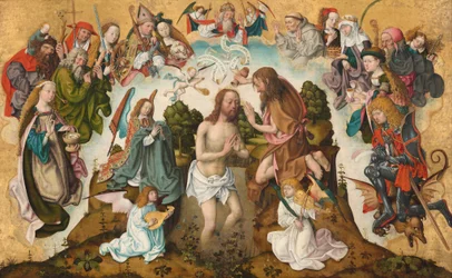 Il battesimo di Cristo, c. 1485-1500