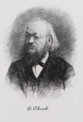Ritratto dello storico Fyodor Fyodorovich Sokolov 1841-1909
