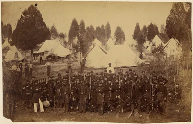 Terzo reggimento del Connecticut, fanteria, Camp Douglas, 1861/[truppe dell