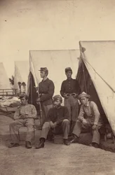 Scena di campo, 1862 (foto)