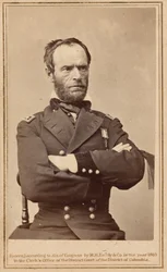 Il generale William Tecumseh Sherman, 1865 (foto)