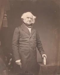 Presidente Martin Van Buren, 1855-58
