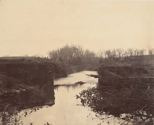 Rovine del ponte di pietra - Bull Run, 1862
