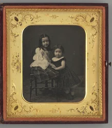 Ritratto senza titolo di due ragazze, 1861