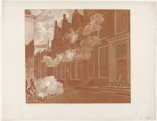 Bombardamento della casa di Lucas van Steveninck, 1787