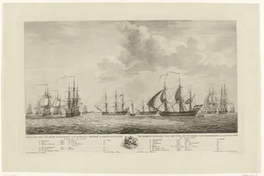 Flotta da guerra olandese davanti a Rammekens, 1782-1783
