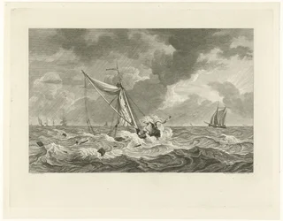Spiagge della Kaag del capitano Klaas Ringels presso Texel, 1778