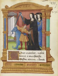 BNF Fr2285 f5r - La bussola a delfino