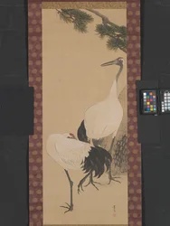 Gru, Bambù e Pino, Periodo Edo