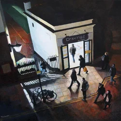 Voglie, 2019 (acrilico su pannello)