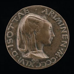 Isotta degli Atti, 1432-1474, amante 1446, poi moglie dopo il 1453, di Sigismondo Malatesta (recto)