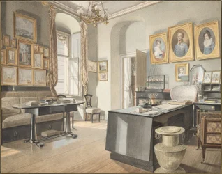 Un interno di studio a St. Polten