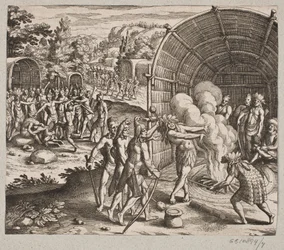 Nella dimora del re Pamukes iniziarono questa cerimonia