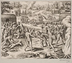 Quando catturano uno dei loro nemici, viene giustiziato e mangiato in modo barbaro e disumano