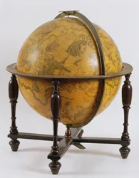 Globo celeste, 1636 (legno)