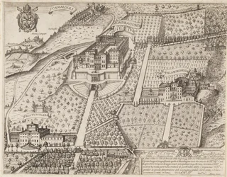 Veduta di Frascati e dintorni