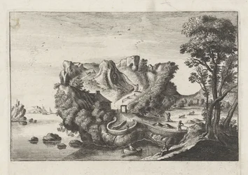 Paesaggio antropomorfo a forma di testa d