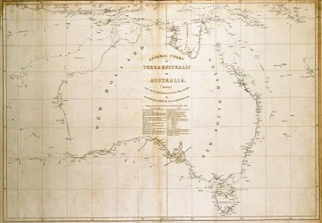 Carta di Terra Australis (Australia)