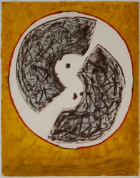 via incarnata, 2008 (litografia e stencil)